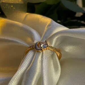 Anillo Luna Diamantada