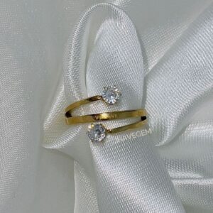 Anillo Brillo Doble