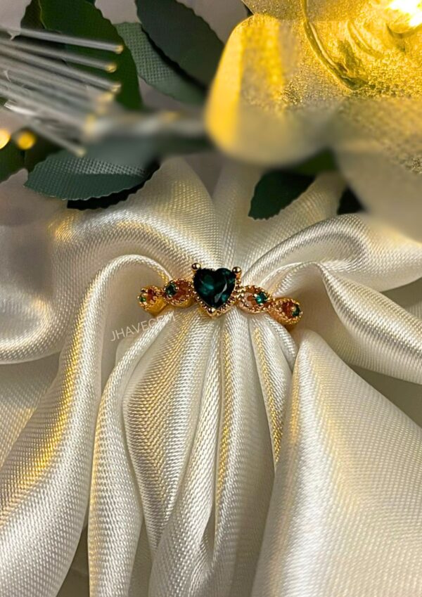 Anillo Diamante Del Bosque