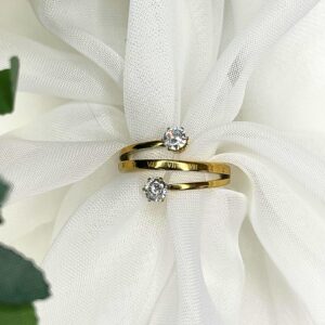 Anillo Brillo Doble