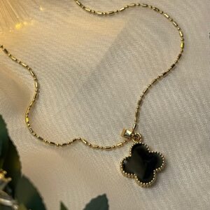 VanCleef Doble Negra Diamantada