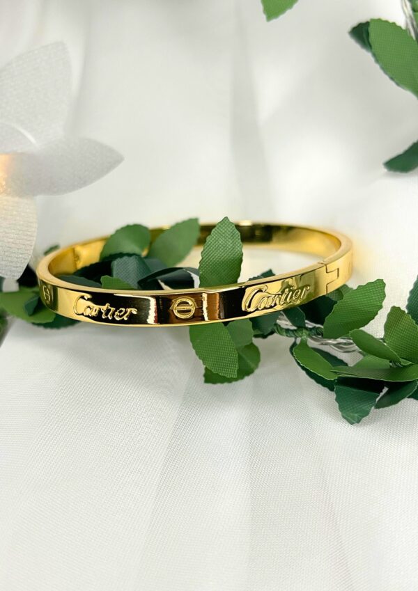 Brazalete Dorado Cartier - Image 2