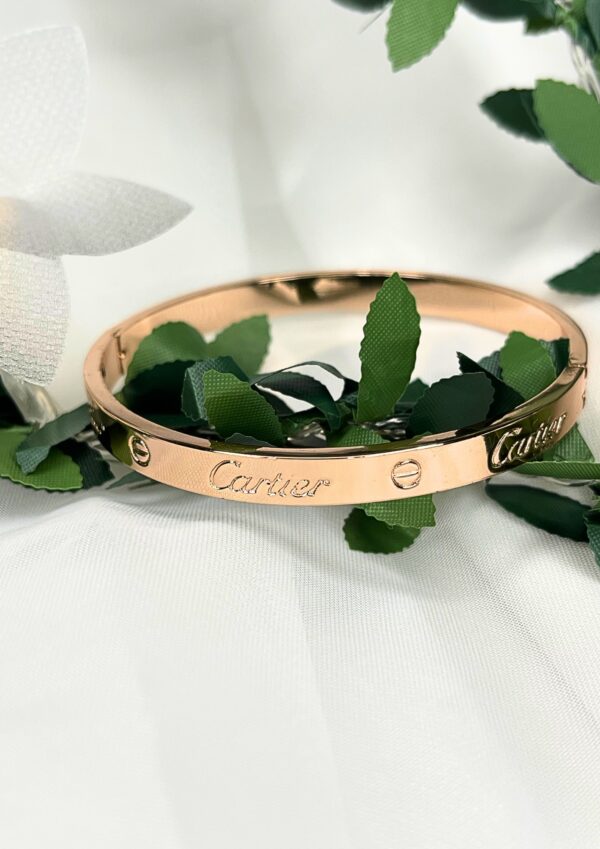 Brazalete Oro Rosa Cartier - Image 2