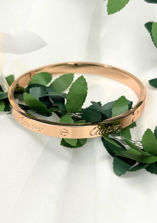 Brazalete Oro Rosa Cartier