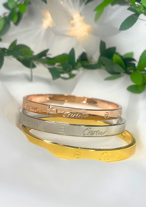 Brazalete Oro Rosa Cartier - Image 3