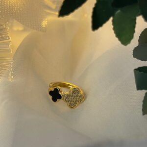 Earcuff Dorado/Negro