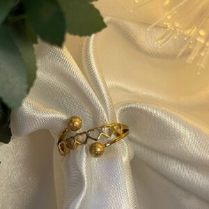 Anillo Doble Corazón