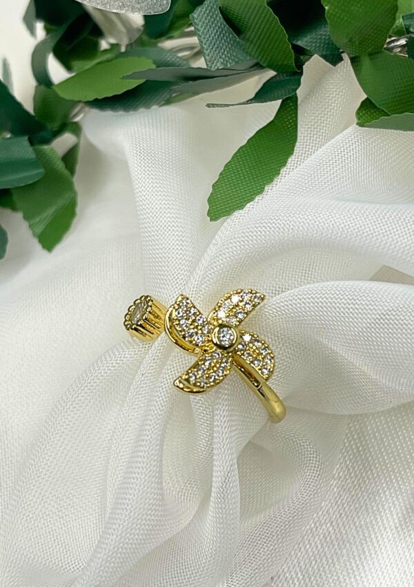 Anillo Flor Giratorio - Image 2