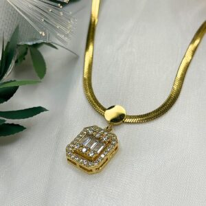 Collar Serpiente Diamantado