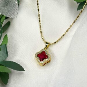 VanCleef Diamantado Rojo