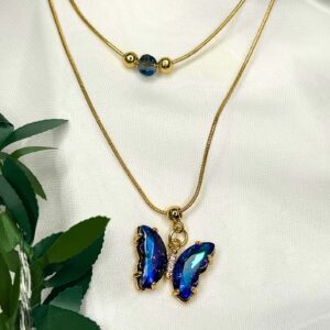 Collar Mariposa Tornasol