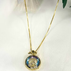 Cadena Circular con Mariposa