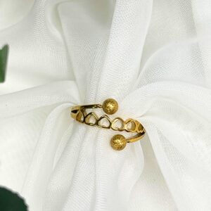 Anillo Doble Corazón